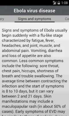 Medical Dictionary - Diseases android App screenshot 4